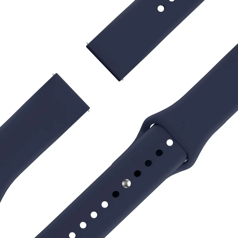Bandz Oppo Watch S Sportarmband 'Deluxe' (Dunkelblau)