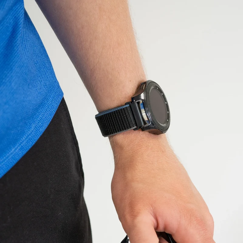 Oppo Watch S Nylonarmband (Anthrazit)