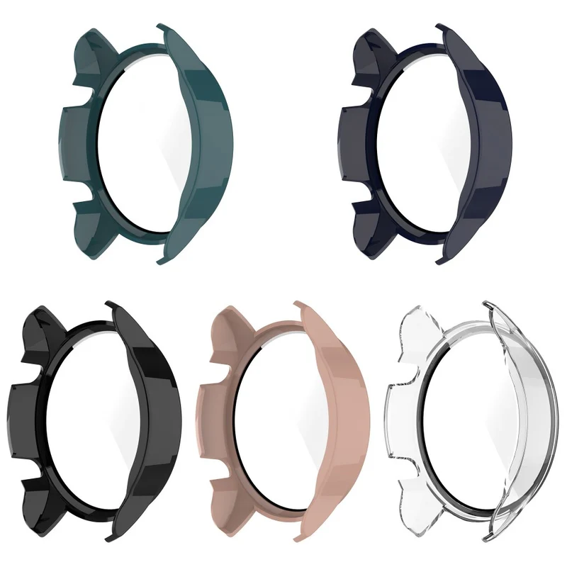 Großartig Xiaomi Mi Watch Color Sports Hülle mit Displayschutz in Plastik und Gehärtetes Glas