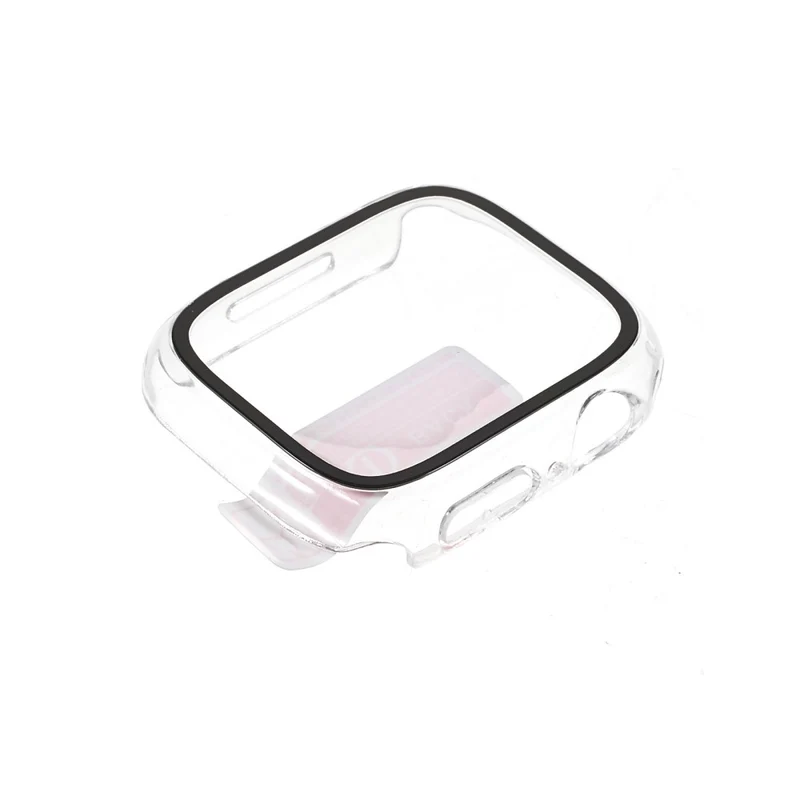 Super Stylisch Apple Watch Series 7 41mm Hülle mit Displayschutz in Gehärtetes Glas