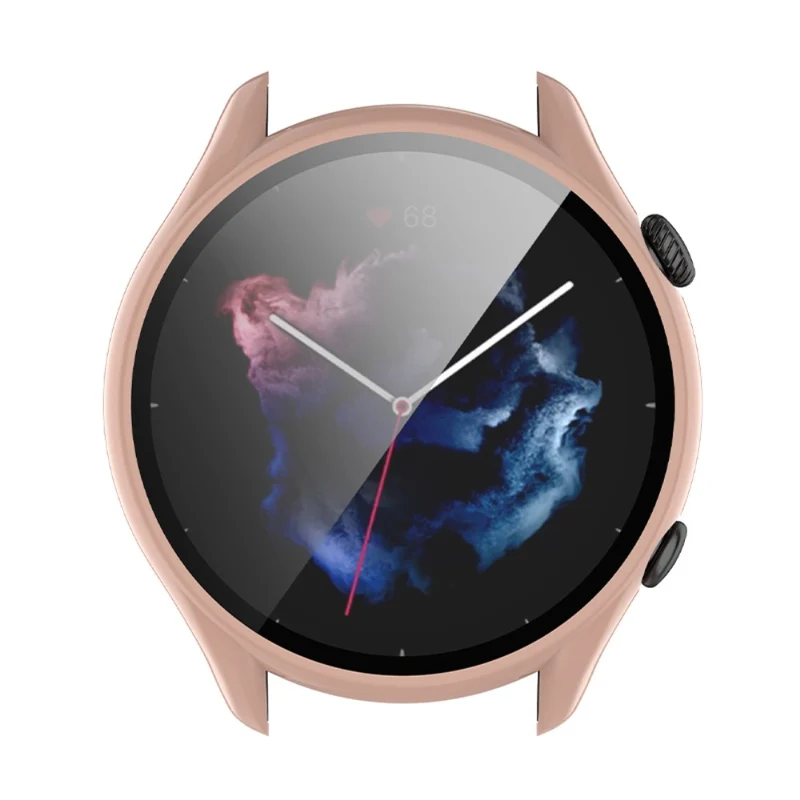Absolut Modisch Amazfit GTR 3 / Amazfit GTR 3 Pro Universell Hülle mit Displayschutz in Plastik und Gehärtetes Glas