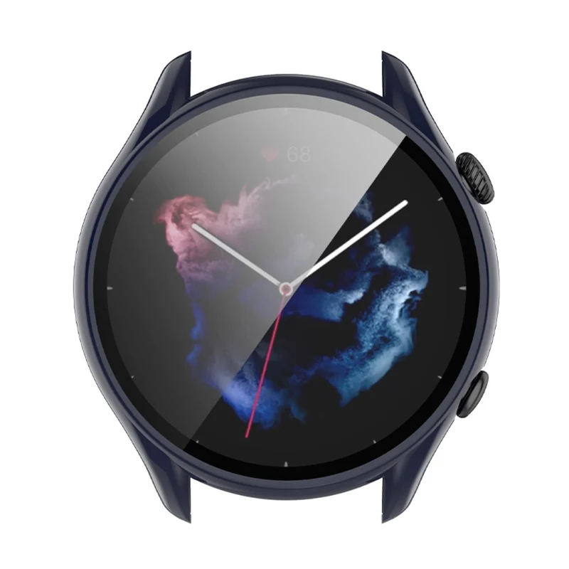 Absolut Modisch Amazfit GTR 3 / Amazfit GTR 3 Pro Universell Hülle mit Displayschutz in Plastik und Gehärtetes Glas