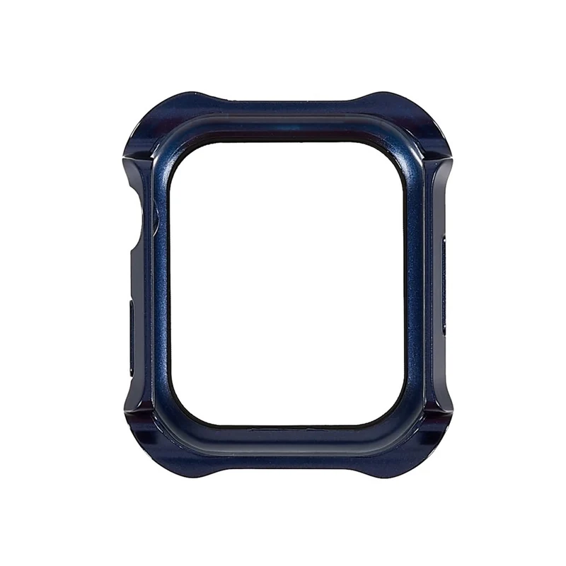 Supersauber Apple Watch Series 7 45mm Hülle mit Displayschutz in Plastik und Gehärtetes Glas