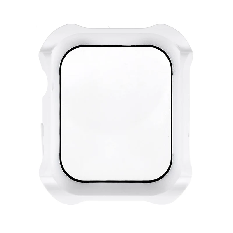 Auffallend Gut Apple Watch Series 7 45mm Hülle mit Displayschutz in Plastik und Gehärtetes Glas