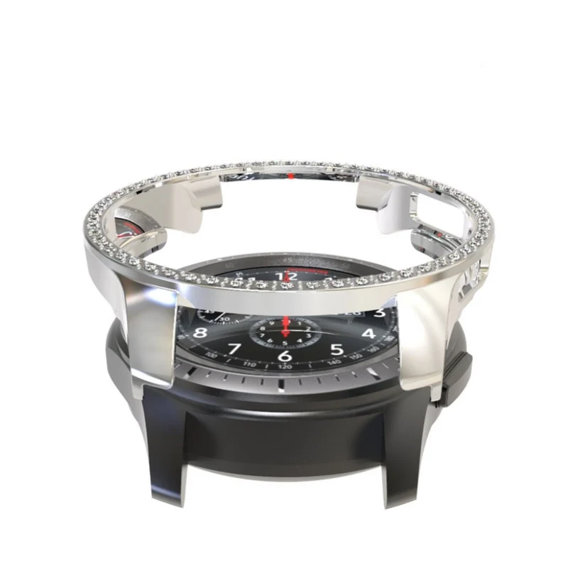 Großartig Samsung Galaxy Watch (46mm) Plastik und Strass Hülle