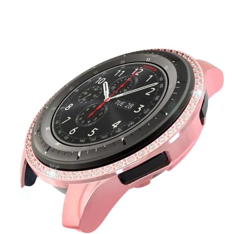 Großartig Samsung Galaxy Watch (46mm) Plastik und Strass Hülle
