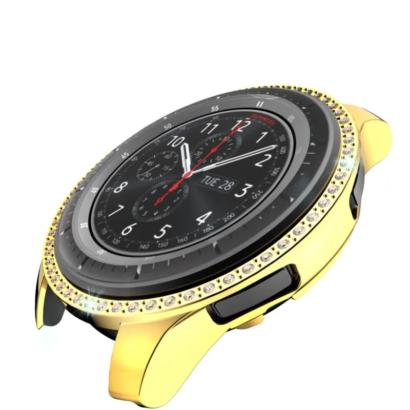 Großartig Samsung Galaxy Watch (46mm) Plastik und Strass Hülle