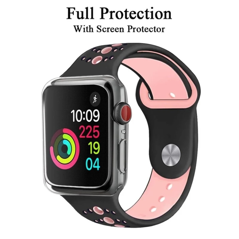 Unglaublich Modisch Apple Watch Series 4 44mm Plastik Hülle