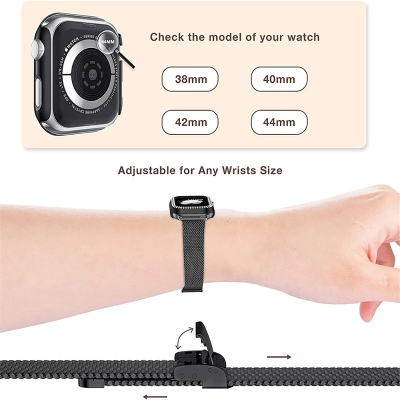 Absolut Schön Apple Watch Series 1-3 42mm Silikon / TPU Hülle