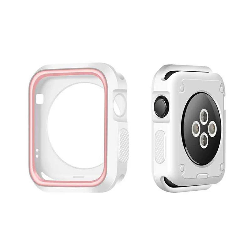 Absolut Schön Apple Watch Series 1-3 42mm Silikon / TPU Hülle