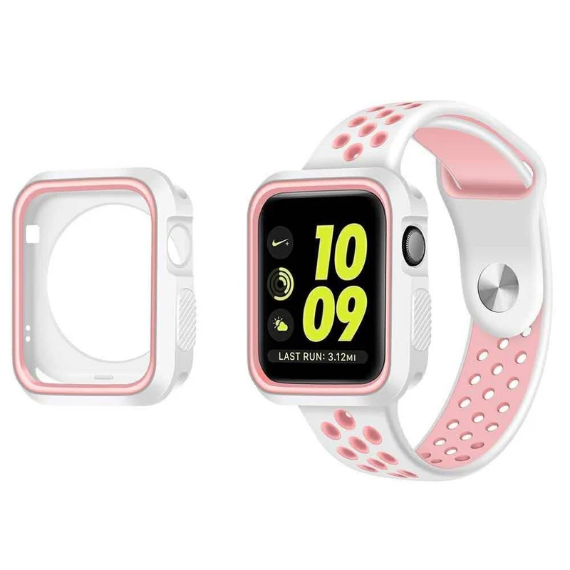Absolut Schön Apple Watch Series 1-3 42mm Silikon / TPU Hülle