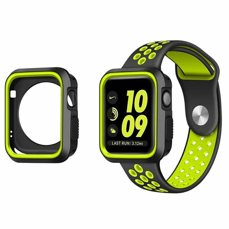 Absolut Schön Apple Watch Series 1-3 42mm Silikon / TPU Hülle