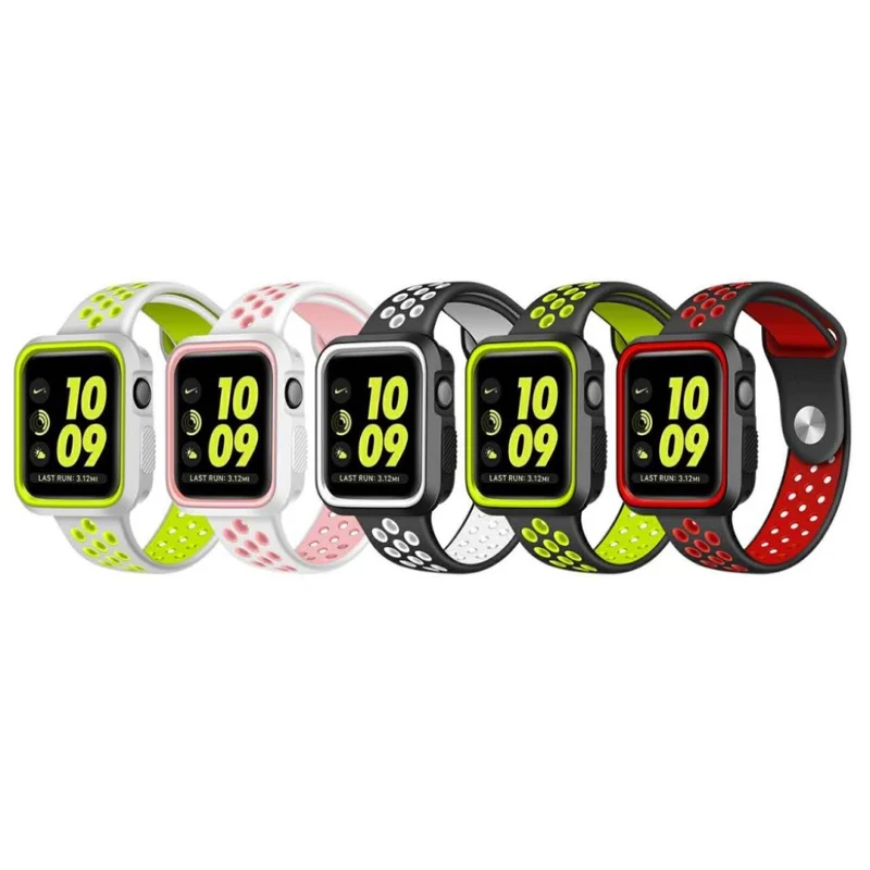 Absolut Schön Apple Watch Series 1-3 42mm Silikon / TPU Hülle