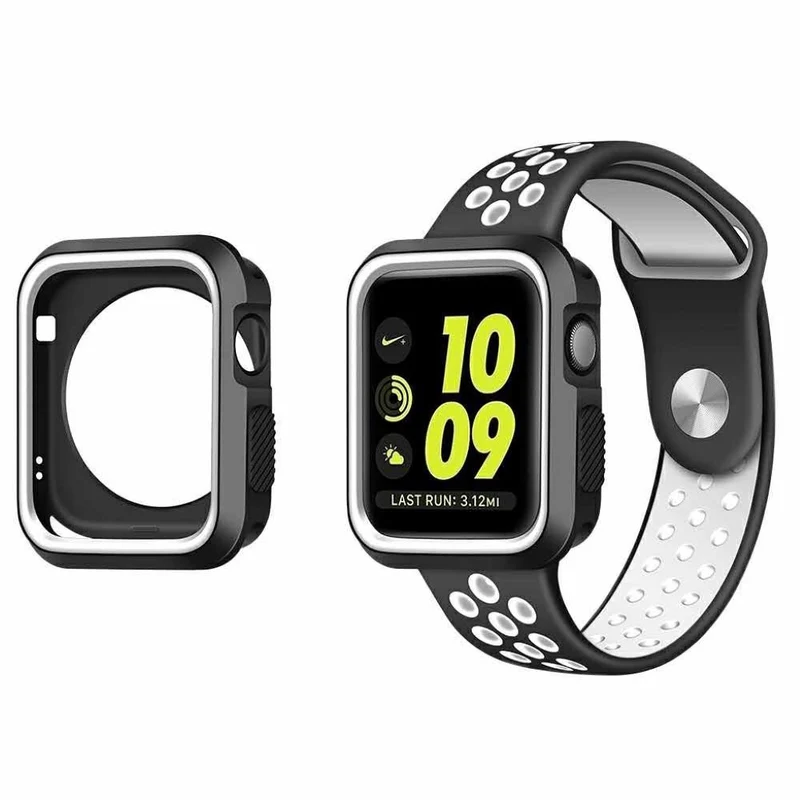 Absolut Schön Apple Watch Series 1-3 42mm Silikon / TPU Hülle