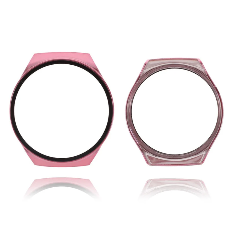 Unglaublich Schön Huawei Watch GT 2e Hülle mit Displayschutz in Silikon / TPU und Gehärtetes Glas