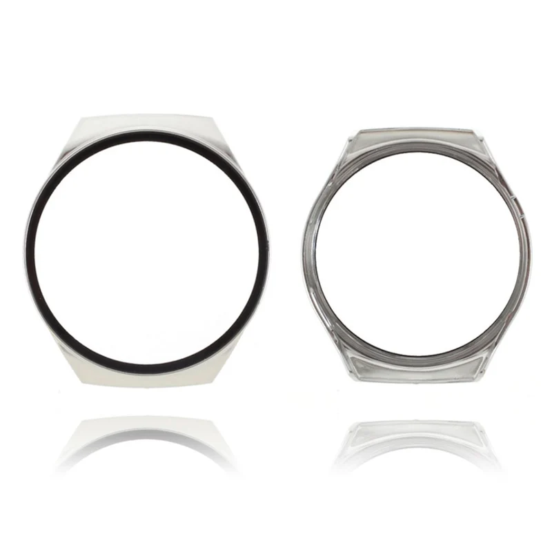 Unglaublich Schön Huawei Watch GT 2e Hülle mit Displayschutz in Silikon / TPU und Gehärtetes Glas