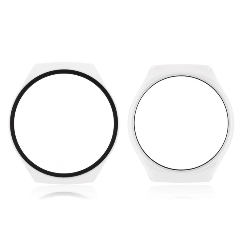 Auffallend Nett Huawei Watch GT 2e Hülle mit Displayschutz in Silikon / TPU und Gehärtetes Glas