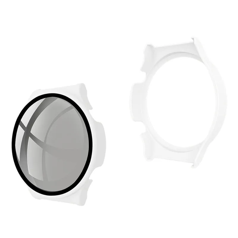 Unglaublich Stylisch Huawei Watch GT 2 Pro Hülle mit Displayschutz in Plastik und Gehärtetes Glas