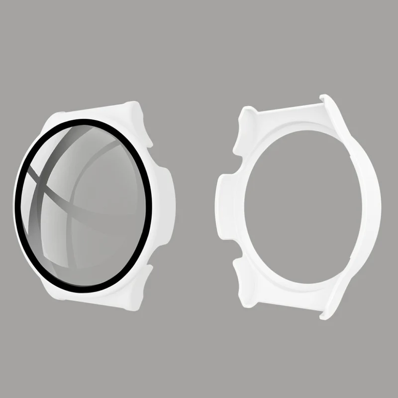 Unglaublich Stylisch Huawei Watch GT 2 Pro Hülle mit Displayschutz in Plastik und Gehärtetes Glas
