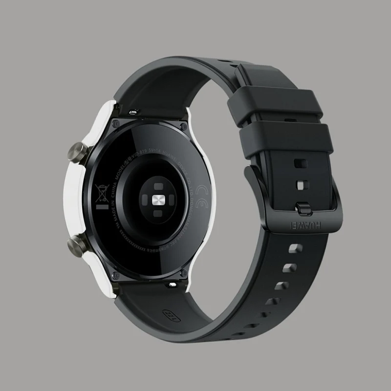 Unglaublich Stylisch Huawei Watch GT 2 Pro Hülle mit Displayschutz in Plastik und Gehärtetes Glas