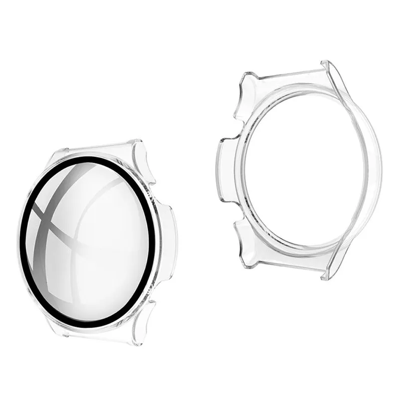 Unglaublich Stylisch Huawei Watch GT 2 Pro Hülle mit Displayschutz in Plastik und Gehärtetes Glas