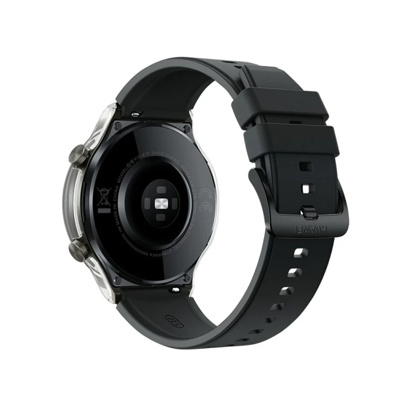 Unglaublich Stylisch Huawei Watch GT 2 Pro Hülle mit Displayschutz in Plastik und Gehärtetes Glas