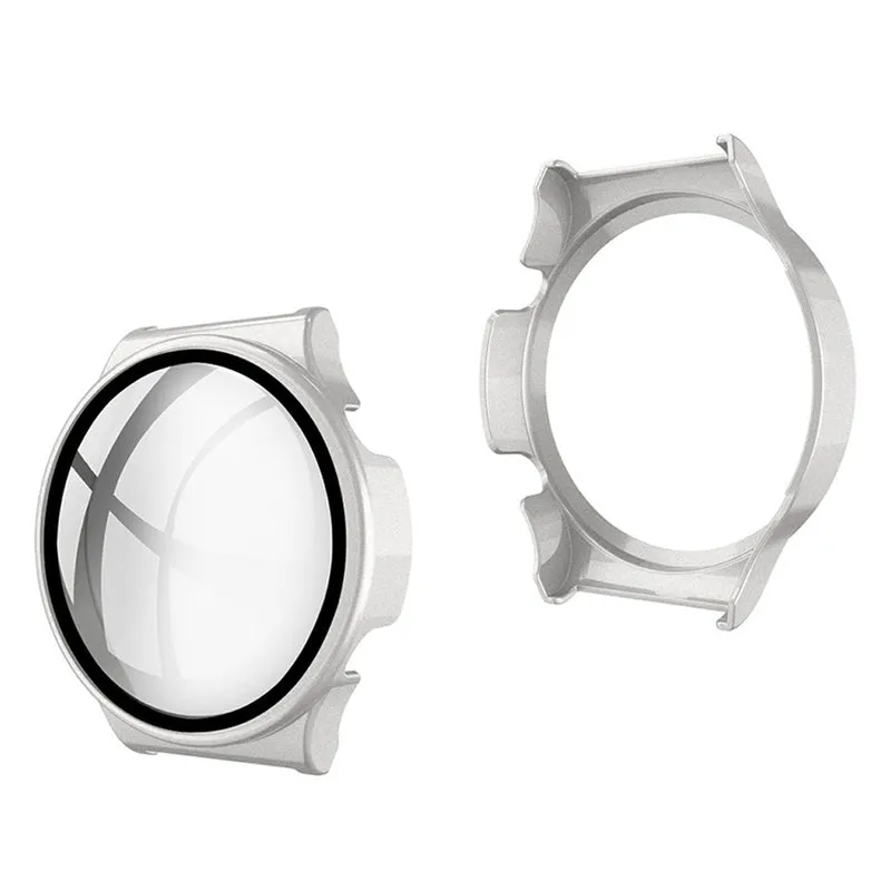 Unglaublich Stylisch Huawei Watch GT 2 Pro Hülle mit Displayschutz in Plastik und Gehärtetes Glas