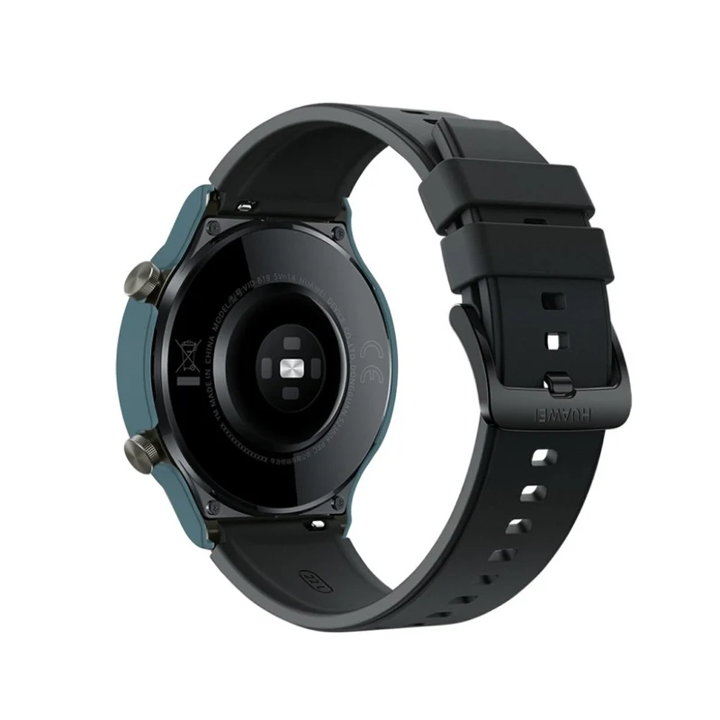 Unglaublich Stylisch Huawei Watch GT 2 Pro Hülle mit Displayschutz in Plastik und Gehärtetes Glas