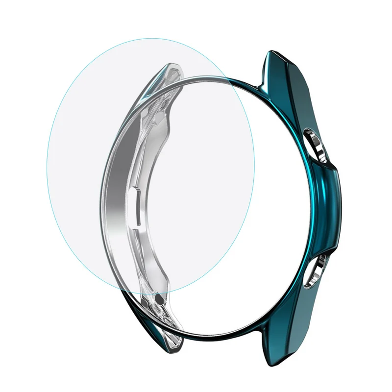 Auffallend Nett Samsung Galaxy Watch 3 (45mm) Hülle mit Displayschutz in Plastik und Gehärtetes Glas