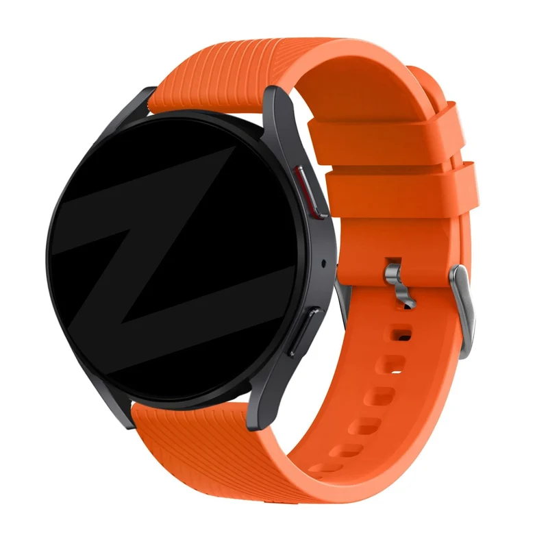 Bandz Oppo Watch S Silikonarmband 'Deluxe' (Orange)