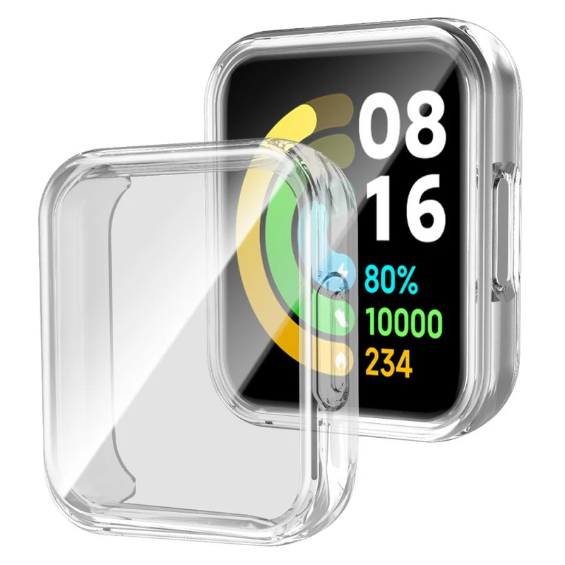Absolut Stylisch Xiaomi Redmi Watch 2 Hülle mit Displayschutz in Silikon / TPU