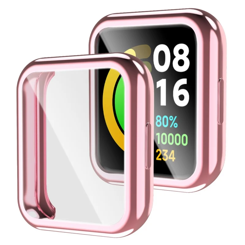 Super Gut Xiaomi Redmi Watch 2 Hülle mit Displayschutz in Silikon / TPU