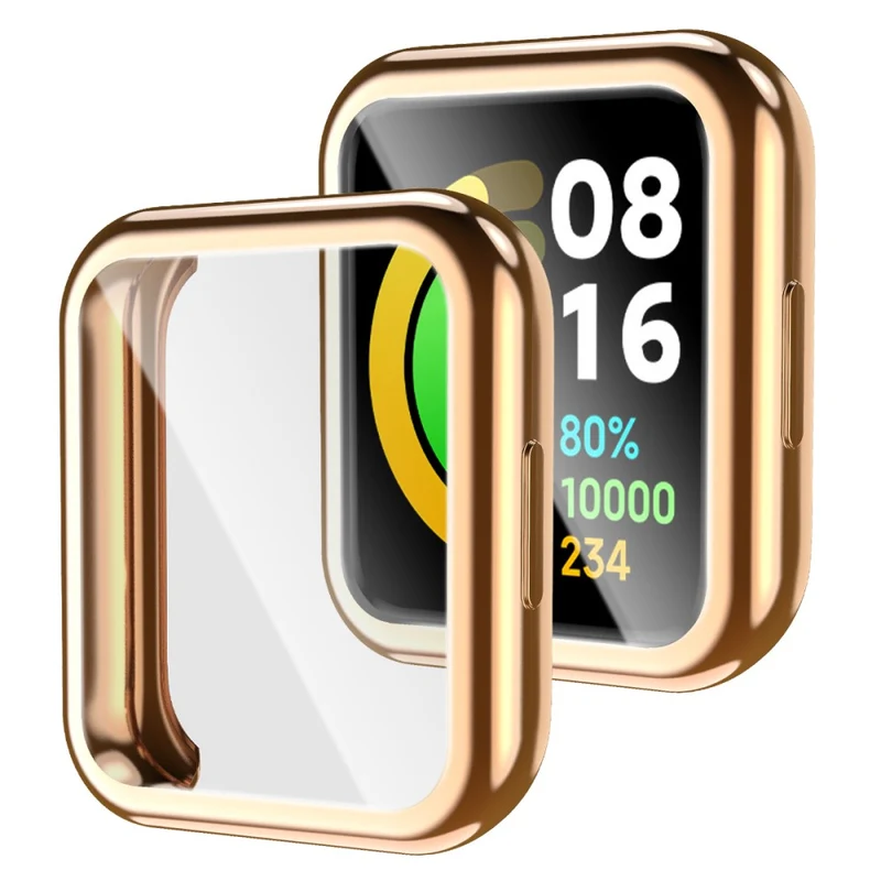 Super Gut Xiaomi Redmi Watch 2 Hülle mit Displayschutz in Silikon / TPU