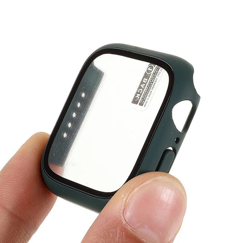 Schön Apple Watch Series 7 45mm Hülle mit Displayschutz in Gehärtetes Glas