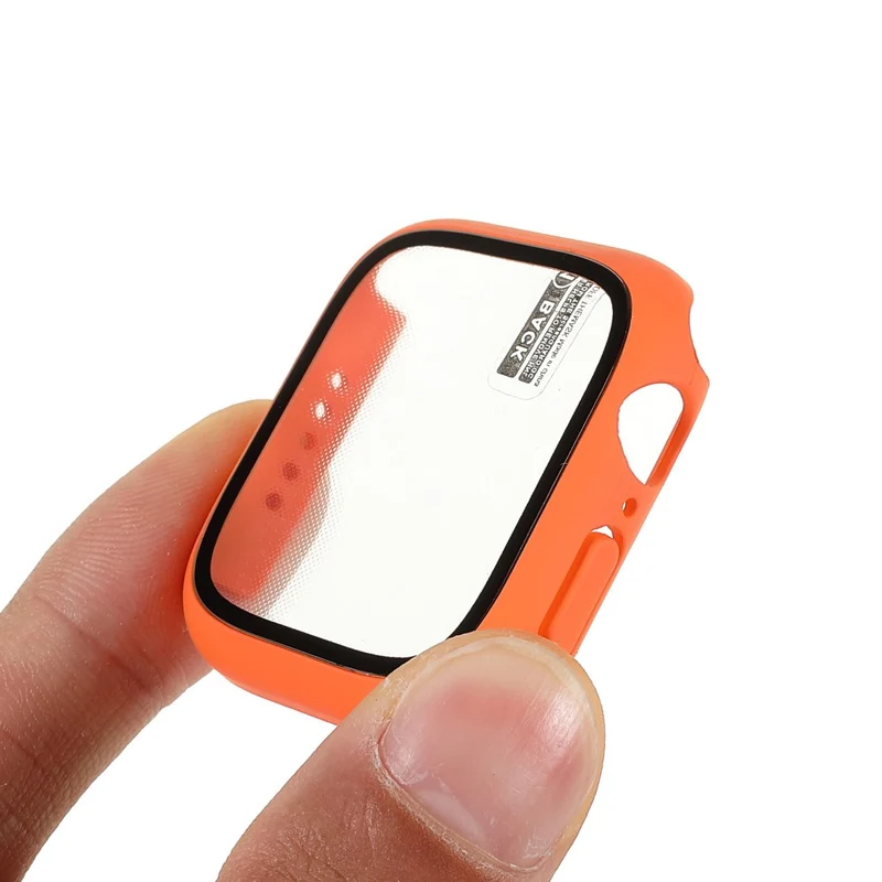 Unglaublich Gut Apple Watch Series 7 41mm Hülle mit Displayschutz in Gehärtetes Glas