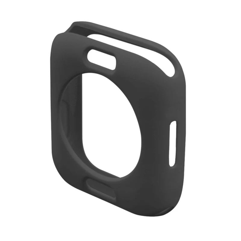 Auffallend Stilvoll Apple Watch Series 7 45mm Hülle mit Displayschutz in Silikon / TPU