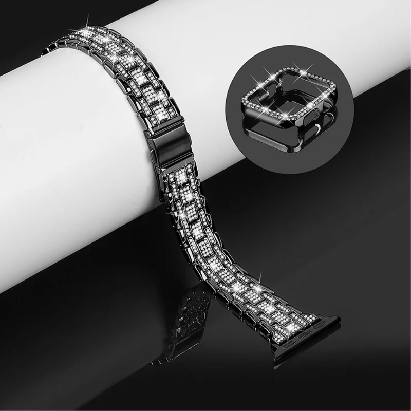 Super gut Universell Apple Metall und Strass armband