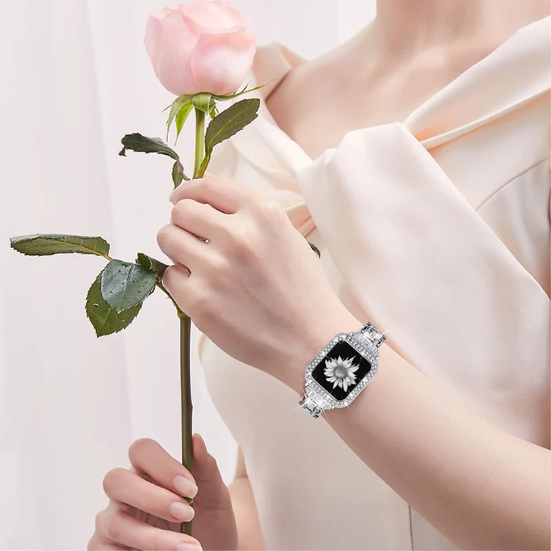 Super gut Universell Apple Metall und Strass armband