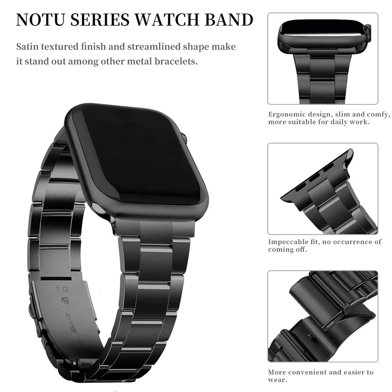 Mega haltbar Universell Apple Metall armband
