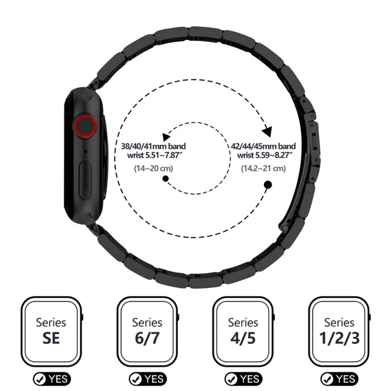 Mega haltbar Universell Apple Metall armband