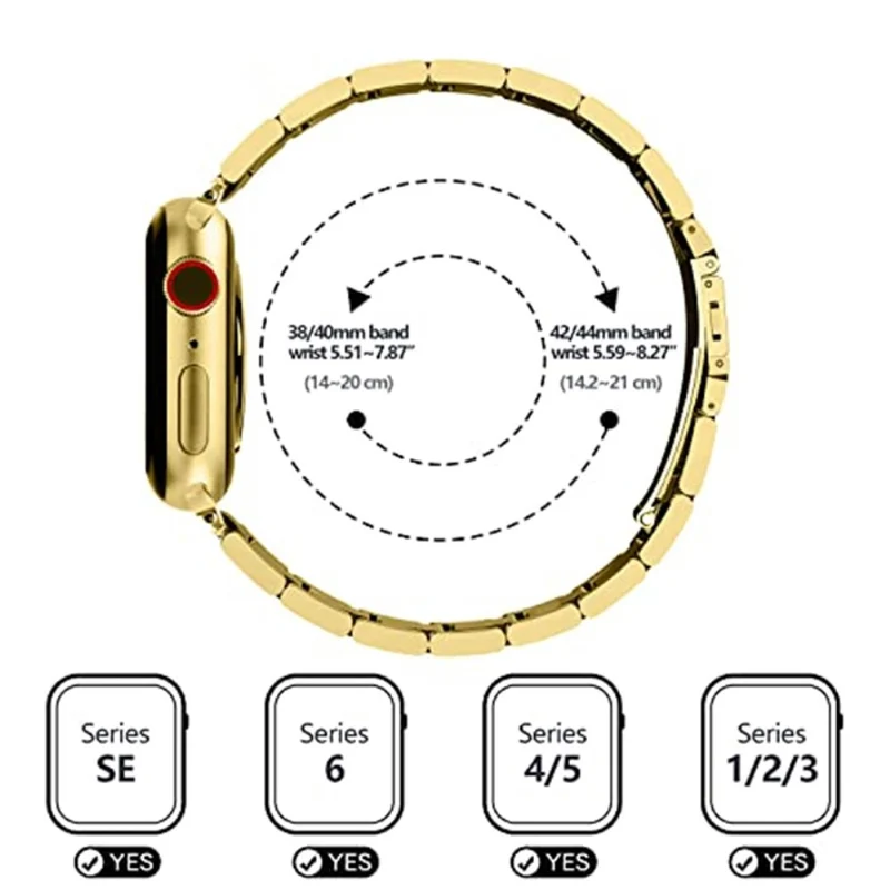 Mega haltbar Universell Apple Metall armband