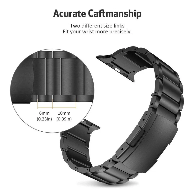 Unglaublich modisch Universell Apple Metall armband
