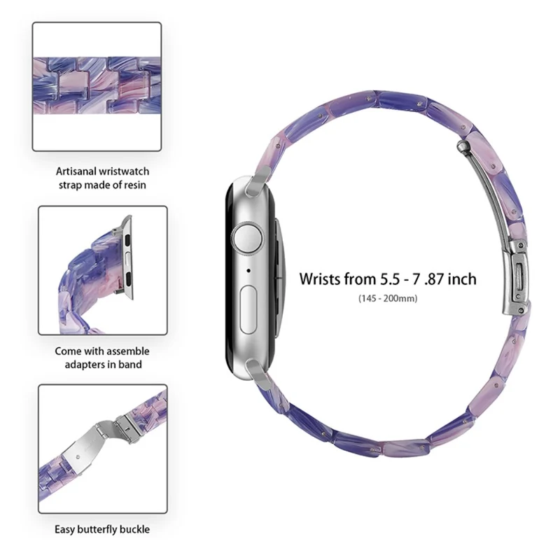 Brillant Apple Watch Series 7 41mm armband