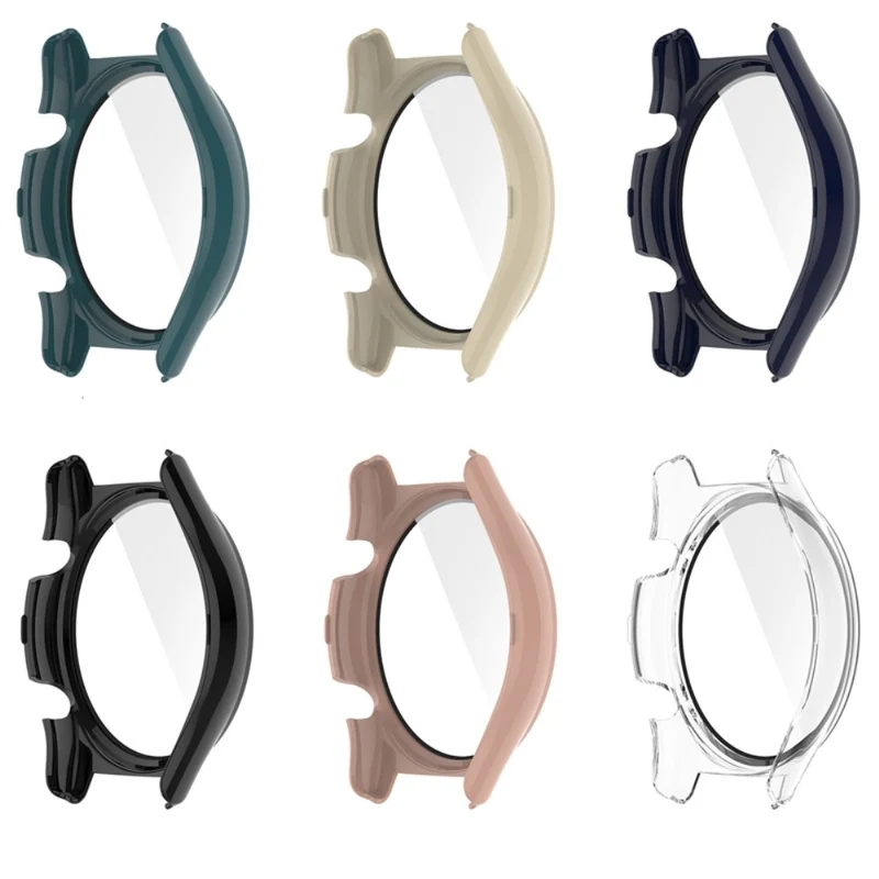 Modisch Honor Watch GS 3 Hülle mit Displayschutz in Plastik und Gehärtetes Glas