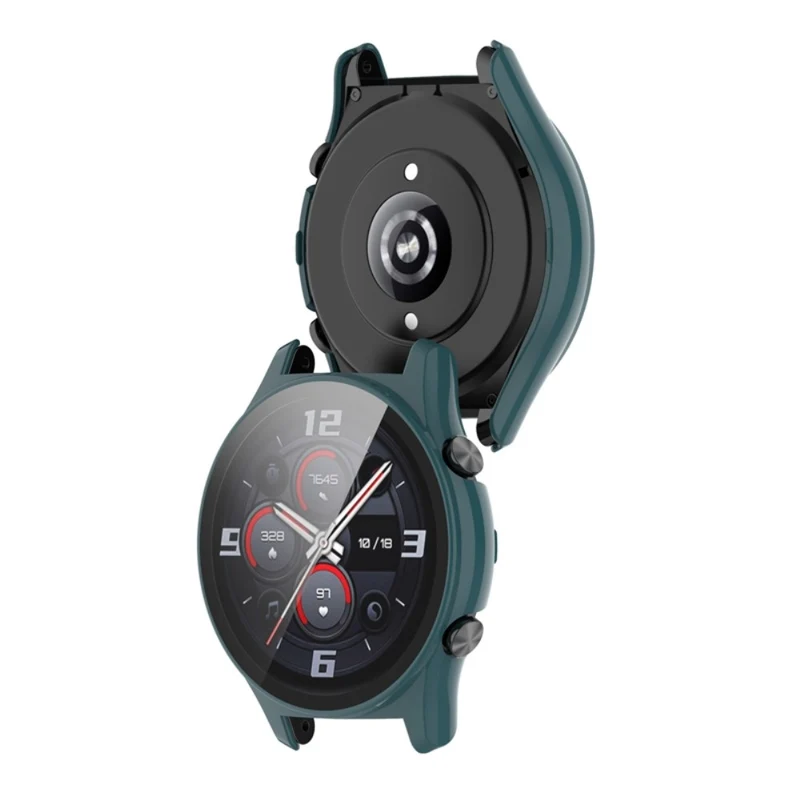 Modisch Honor Watch GS 3 Hülle mit Displayschutz in Plastik und Gehärtetes Glas