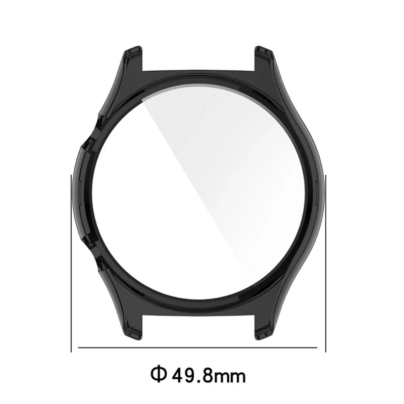 Modisch Honor Watch GS 3 Hülle mit Displayschutz in Plastik und Gehärtetes Glas