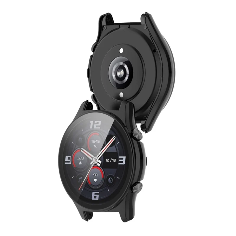Modisch Honor Watch GS 3 Hülle mit Displayschutz in Plastik und Gehärtetes Glas