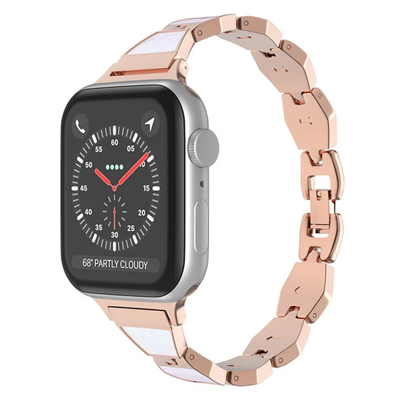 Reizend Universell Apple Metall und Strass armband