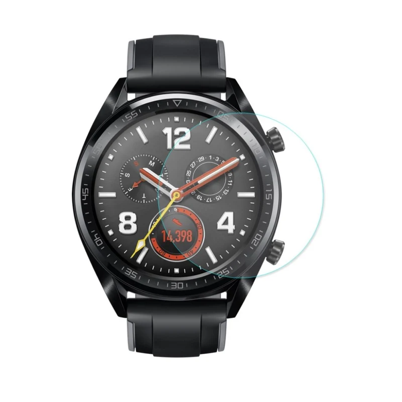 Schön Huawei Watch GT Hülle mit Displayschutz in Plastik und Glas