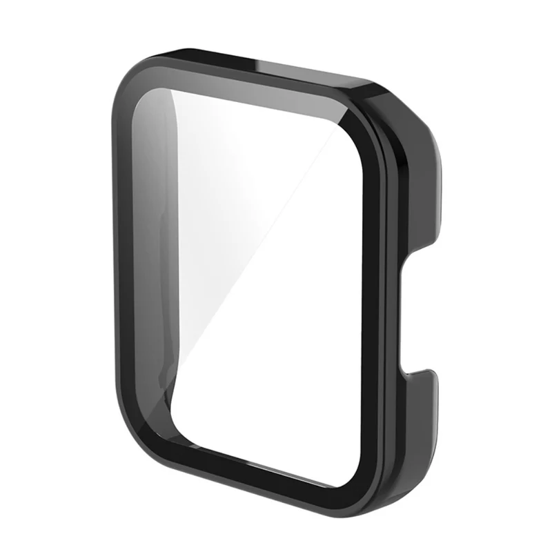 Super Gut Xiaomi Redmi Watch 2 Hülle mit Displayschutz in Plastik und Gehärtetes Glas